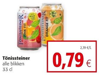 Colruyt Tonissteiner aanbieding