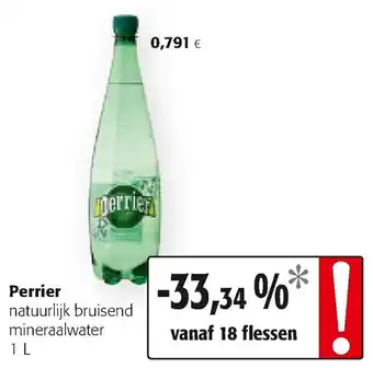 Colruyt Perrier 1L aanbieding
