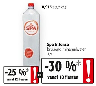 Colruyt Spa Intense 1.5L aanbieding