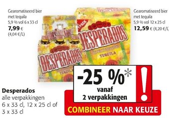 Colruyt Desperados aanbieding