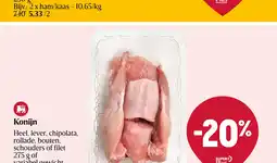 Delhaize Konijn aanbieding