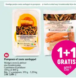 Delhaize Pompoen of zoete aardappel aanbieding