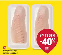 Delhaize Kabeljauwhaasje aanbieding