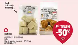 Delhaize Pralines aanbieding