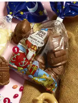 Delhaize Sinterklaasfiguurtjes van chocolade aanbieding