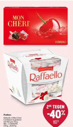 Delhaize Pralines aanbieding