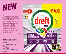 Delhaize Vaatwastabletten aanbieding