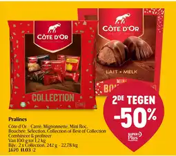 Delhaize Pralines aanbieding