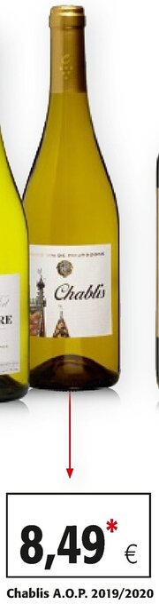 Colruyt Chablis A.O.P. 2019/2020 aanbieding