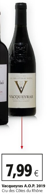 Colruyt Vacqueyras A.O.P. 2019 aanbieding