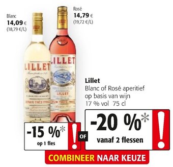 Colruyt Lillet aanbieding