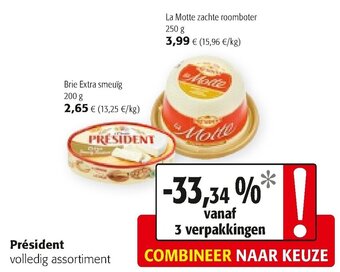 Colruyt President 200g aanbieding