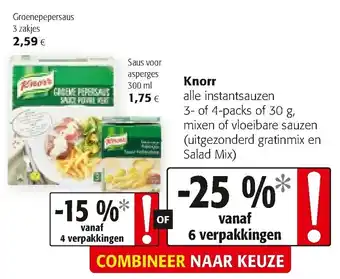 Colruyt Knorr 300ml aanbieding