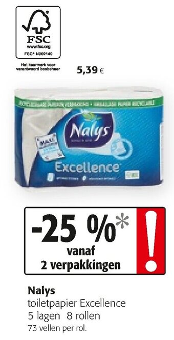 Colruyt Nalys aanbieding