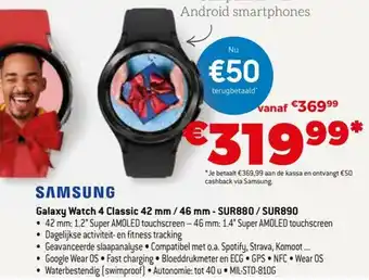 Selexion Samsung Galaxy Watch 4 Classic 42mm/46mm - SUR880/SUR890 aanbieding