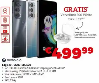 Selexion Motorola Edge 20 - DGMOTEDGE20 aanbieding