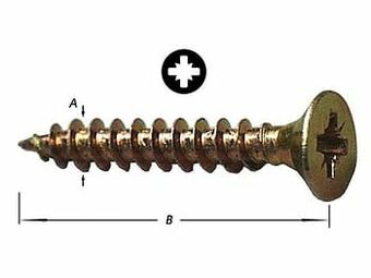 Multi bazar Paneelschroeven Inox 5X70Mm aanbieding