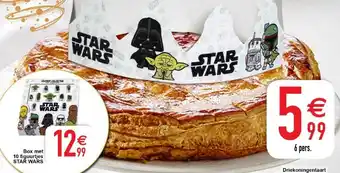 Cora Box met 10 figuurtjes Star Wars aanbieding