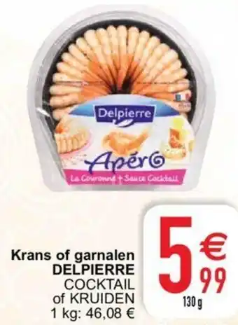 Krans of garnalen Delpierre 130g