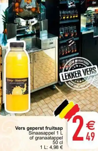Cora Vers geperst fruitsap 1L aanbieding
