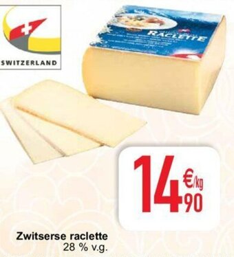 Cora Zwitserse raclette aanbieding