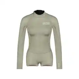 Decathlon Premium 2 mm shorty dames wetsuit voor Surfen Kiten Zwemmen - Beige aanbieding