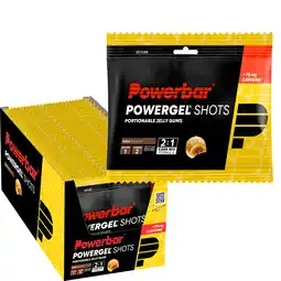 Decathlon Shots PowerBar PowerGel 60gr (x24) aanbieding