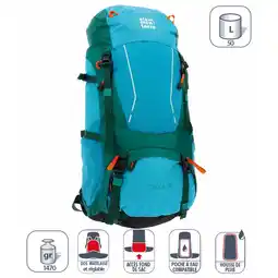 Decathlon Elementerre talca 50 l rugzak aanbieding