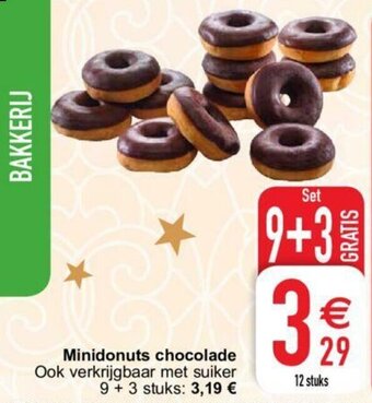 Cora Minidonuts chocolade aanbieding