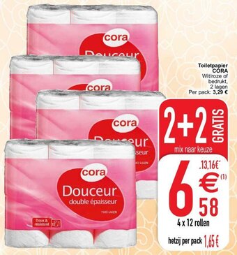 Cora Toiletpapier aanbieding