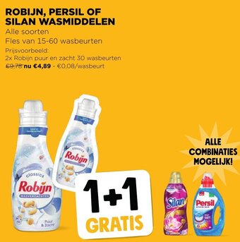 Robijn, Persil of Silan Wasmiddelen