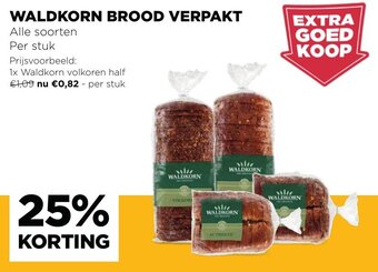 Waldkorn brood Verpakt