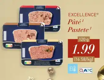 ALDI Pate Pastete 120g aanbieding