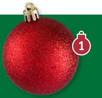 Kruidvat Kerstballen aanbieding