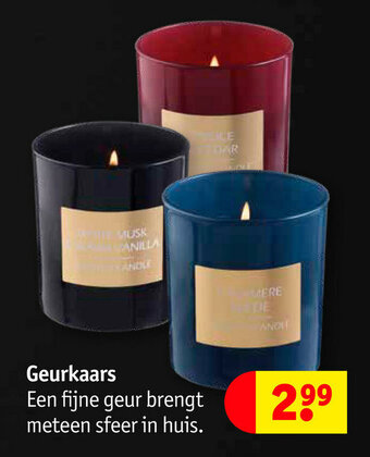 Kruidvat Geurkaars aanbieding