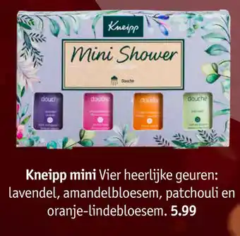 Kruidvat Kneipp mini aanbieding