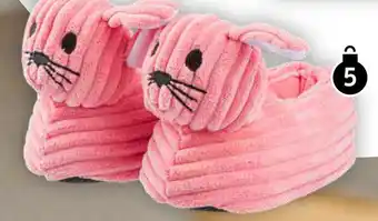 Kruidvat Kindersloffen konijn aanbieding