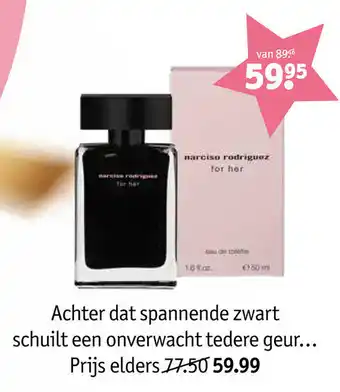 Kruidvat Achter dat spannende zwart schuilt een onverwacht tedere geur... aanbieding
