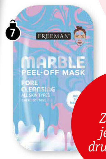 Kruidvat Dual face mask marble aanbieding