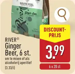 ALDI River Ginger Beer aanbieding