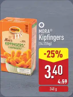 ALDI Mora Kipfingers aanbieding