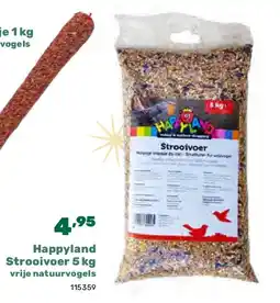 Happyland Happyland Strooivoer 5 kg vrije natuurvogels aanbieding