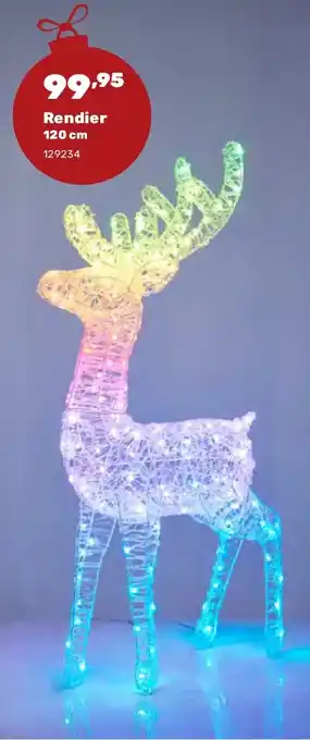 Happyland Rendier 120 cm aanbieding