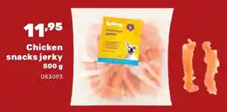 Happyland Chicken snacks jerky 500 g aanbieding