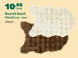 Happyland Kunst bont 90x60 cm • ass aanbieding