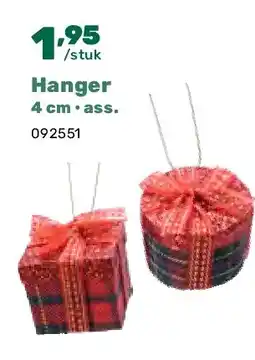Happyland Hanger 4 cm • ass aanbieding