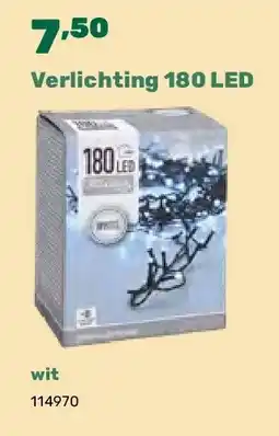 Happyland Verlichting 180 LED wit aanbieding