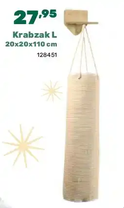 Happyland Krabzak L 20x20x110 cm aanbieding