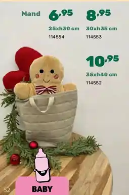 Happyland Mand 25xh30 cm aanbieding