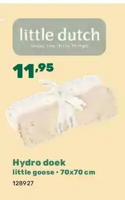 Happyland Hydro doek little goose • 70x70 cm aanbieding